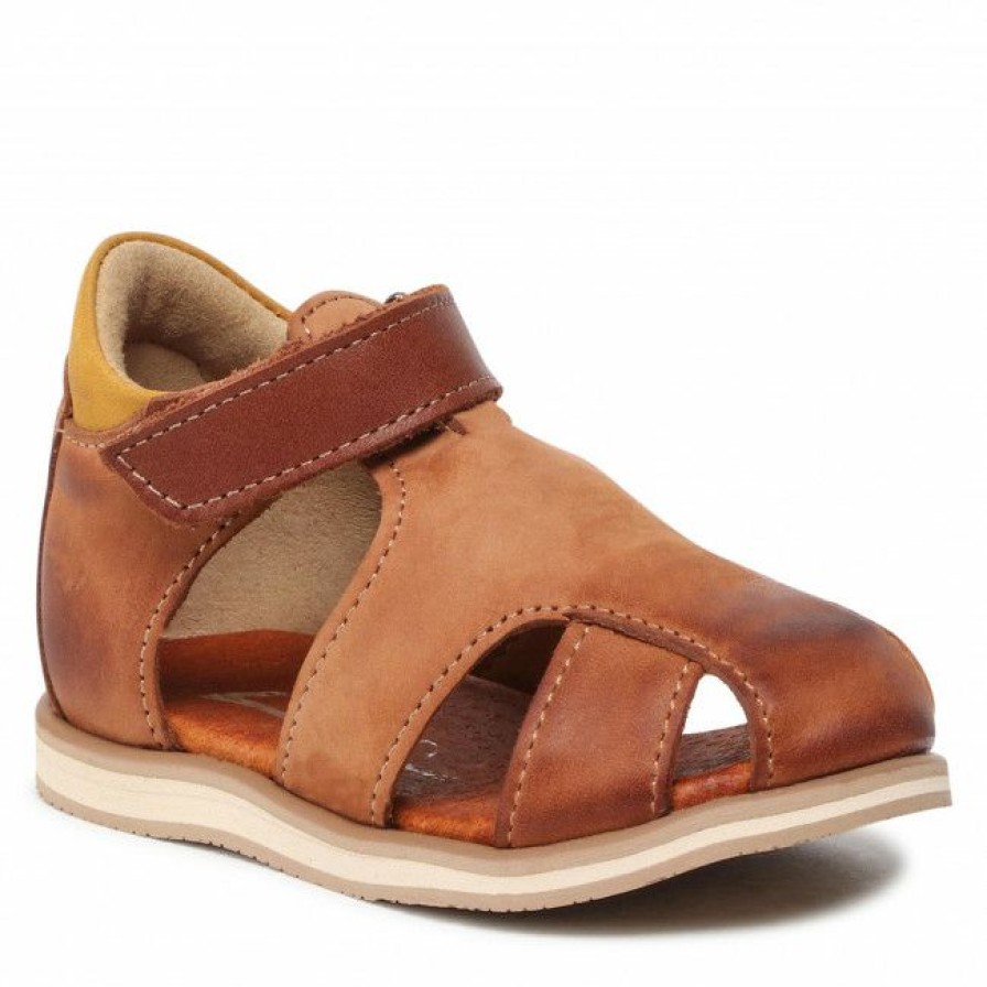 Kids' Shoes * | Sandals Zarro Dz8 Braz/Camel Brown