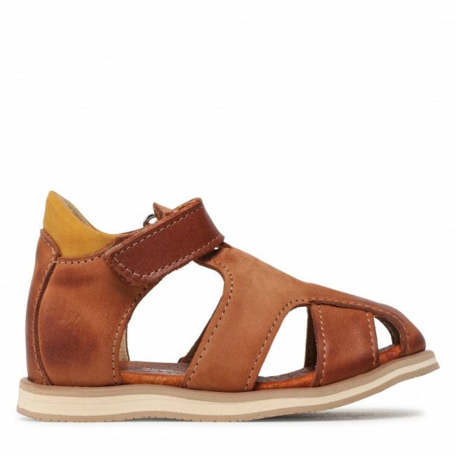 Kids' Shoes * | Sandals Zarro Dz8 Braz/Camel Brown