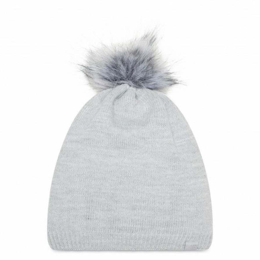 Accessories * | Winter Hats Cap 4F H4Z22-Cad009 27M Grey