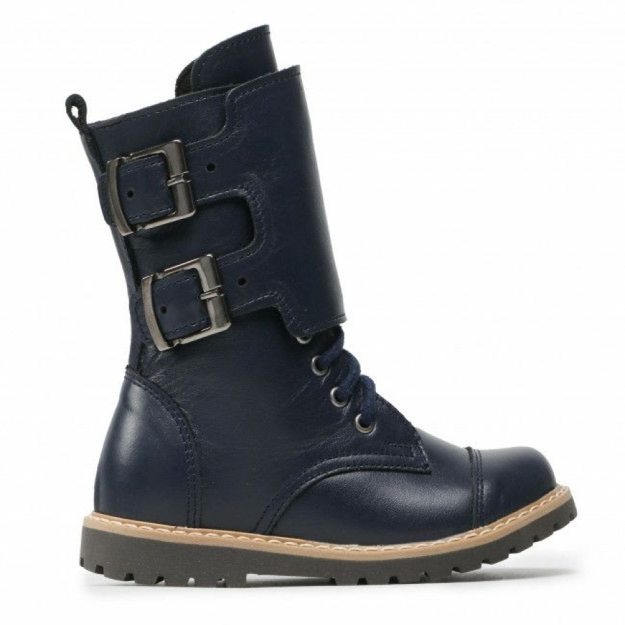 Kids' Shoes * | Jackboots Knee High Boots Zarro D140 Navy Blue Navy Blue