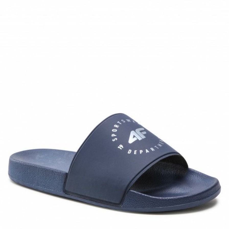 Kids' Shoes * | Clogs And Mules Slides 4F H4L22-Klm002 30S Navy Blue