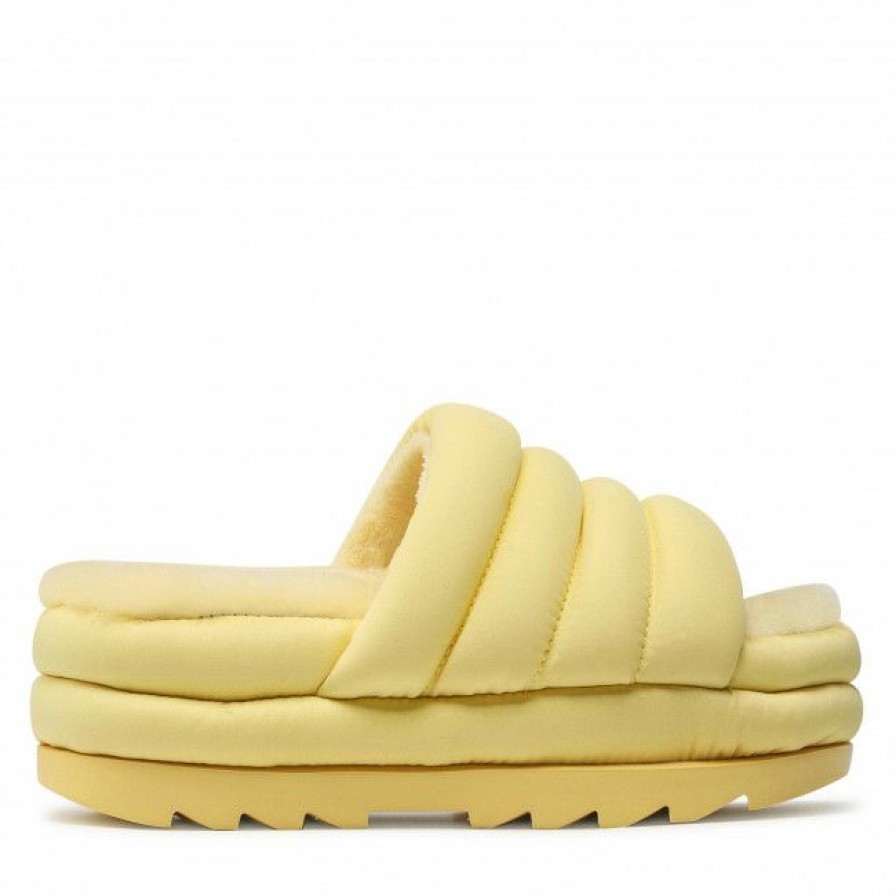 Men'S Shoes * | Casual Mules Slides Ugg W Maxi Slide 1126377 Bpdd Yellow