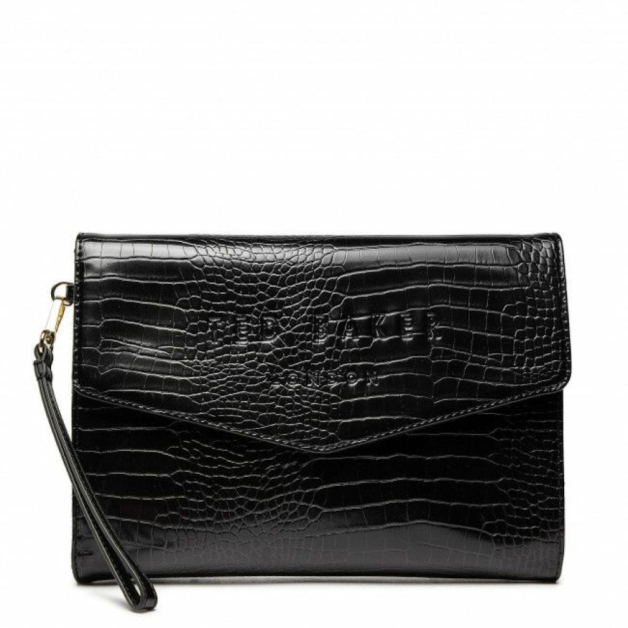 Handbags * | Evening Handbags Handbag Ted Baker Crocey 253578 Black Black