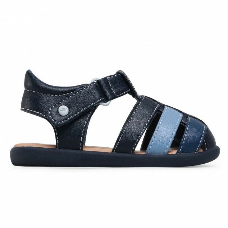 Kids' Shoes * | Sandals Ugg T Kolding 1107986T Navy Navy Blue