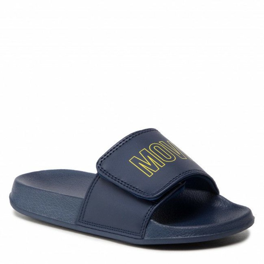 Kids' Shoes * | Clogs And Mules Slides 4F Hjl22-Jklm002 31S Navy Blue