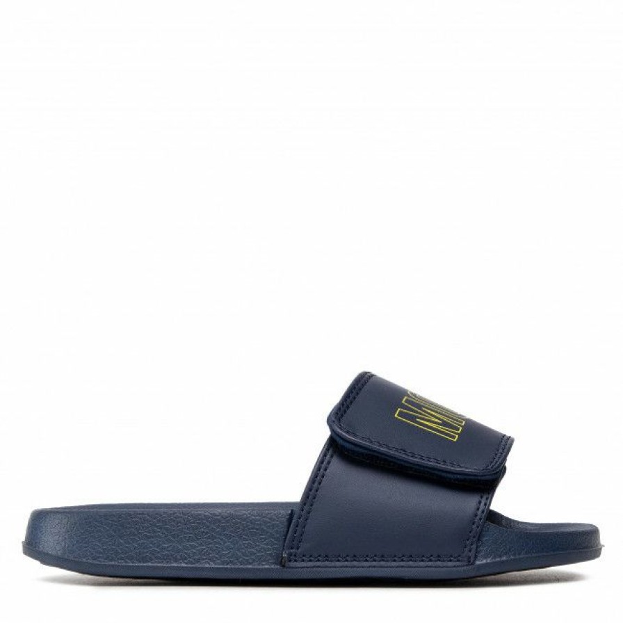 Kids' Shoes * | Clogs And Mules Slides 4F Hjl22-Jklm002 31S Navy Blue