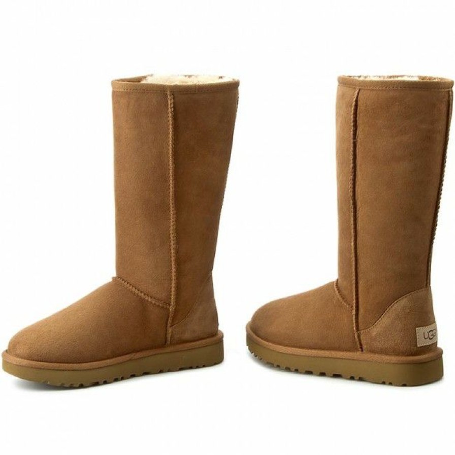 Kids' Shoes * | Shoes Ugg W Classic Tall Ii 1016224 W/Che Brown