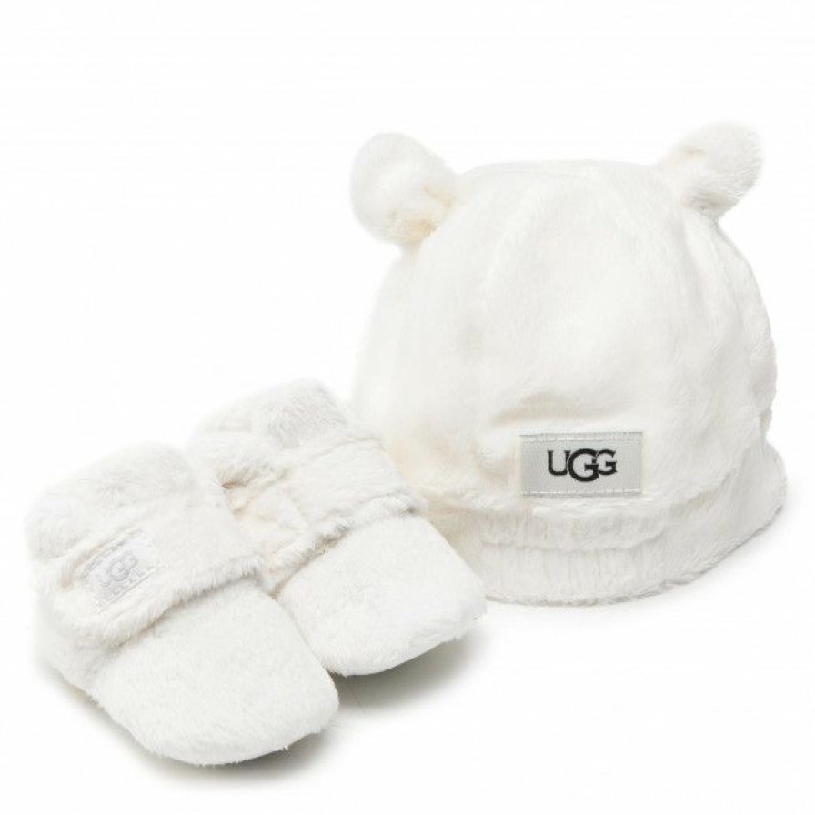 Kids' Shoes * | Slippers Ugg I Bixbee And Beanie 1120951I Bdb White