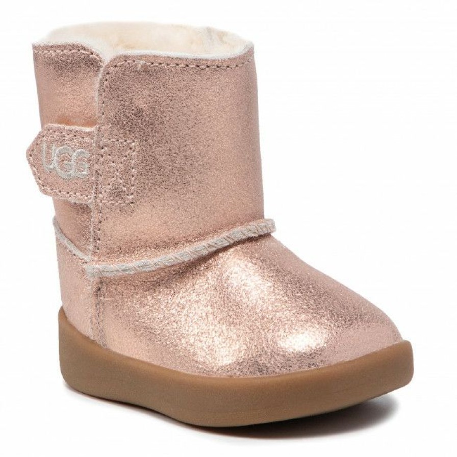 Kids' Shoes * | Jackboots Knee High Boots Ugg I Keelan Mettallic Glitter 1123351I Rgl Pink