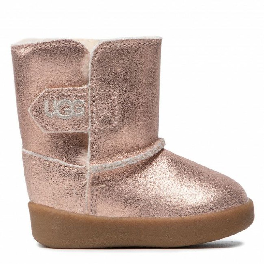 Kids' Shoes * | Jackboots Knee High Boots Ugg I Keelan Mettallic Glitter 1123351I Rgl Pink