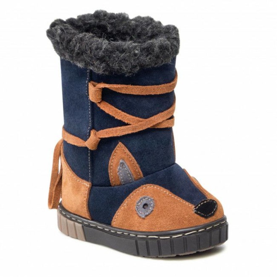 Kids' Shoes * | Jackboots Knee High Boots Zarro D160 Granat/Braz Navy Blue