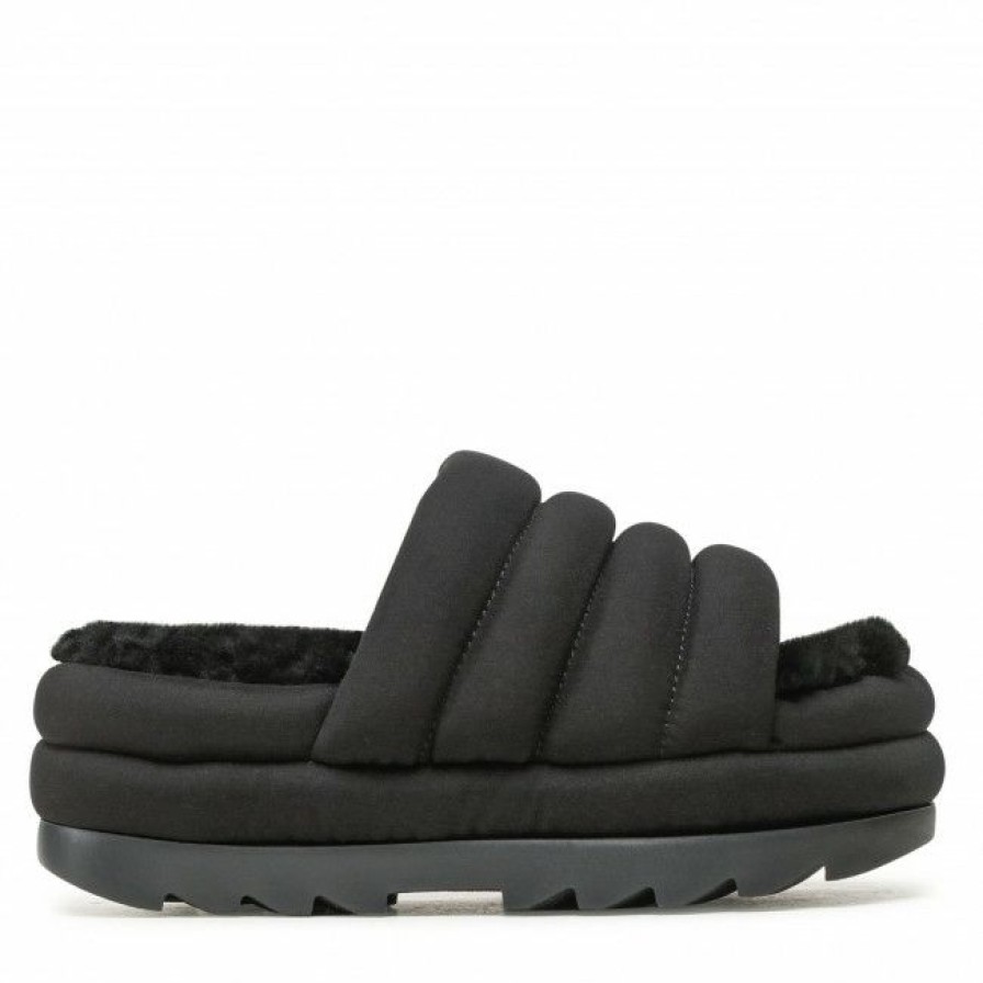 Men'S Shoes * | Wedges Slides Ugg W Maxi Slide 126377 Blk Black