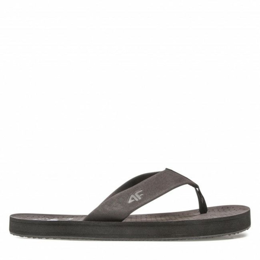 Men'S Shoes * | Flip-Flops Flip Flops 4F H4L22-Klm005 20S Black