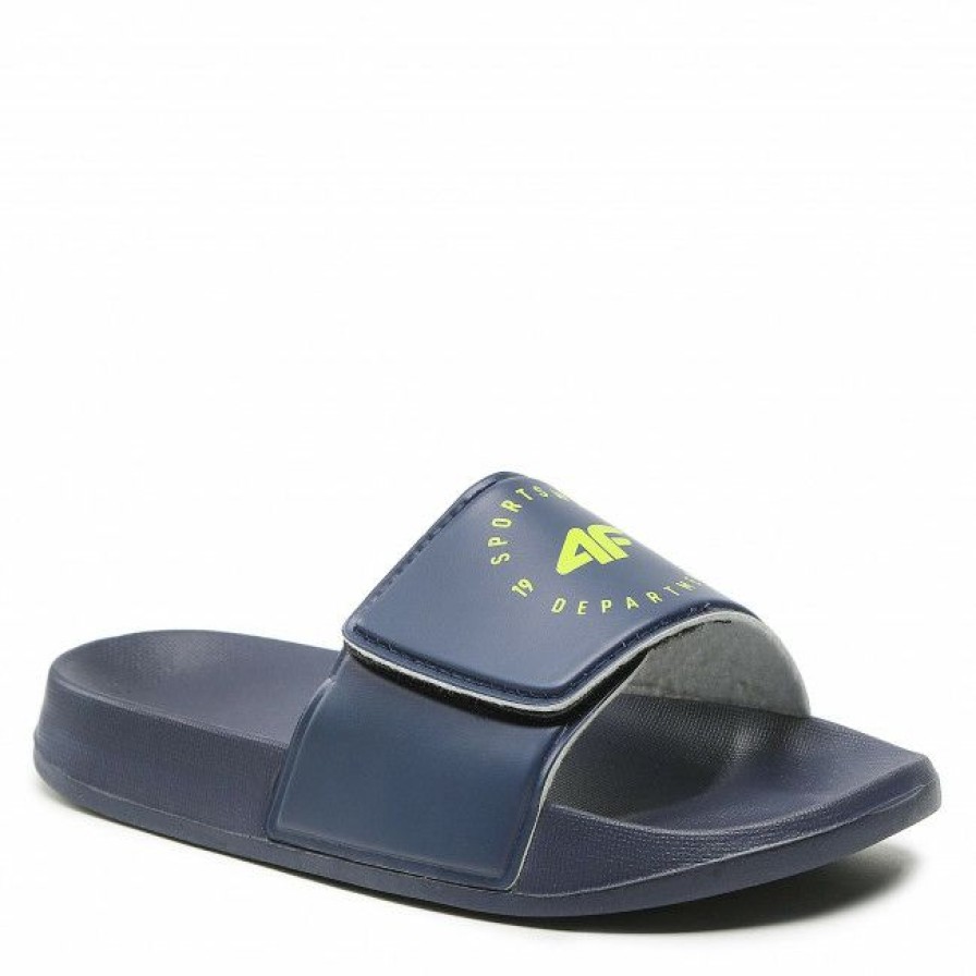 Kids' Shoes * | Clogs And Mules Slides 4F Hjz22-Jklm001 31S Navy Blue