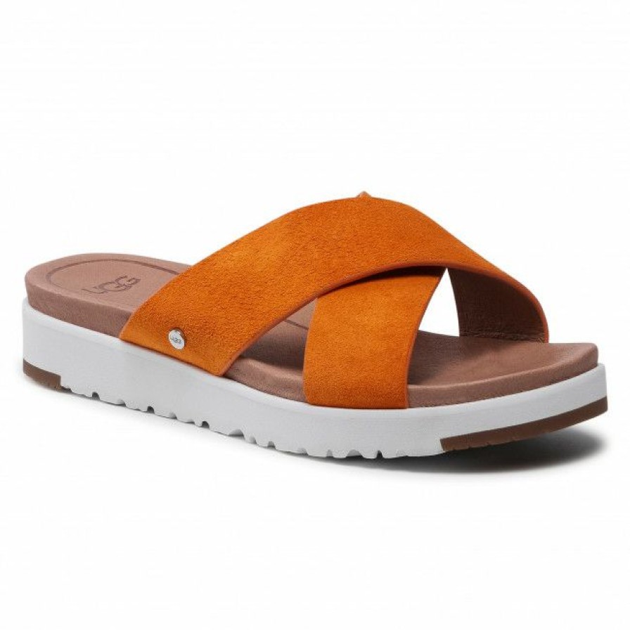 Men'S Shoes * | Casual Mules Slides Ugg W Kari 1117278 Cpsd Orange