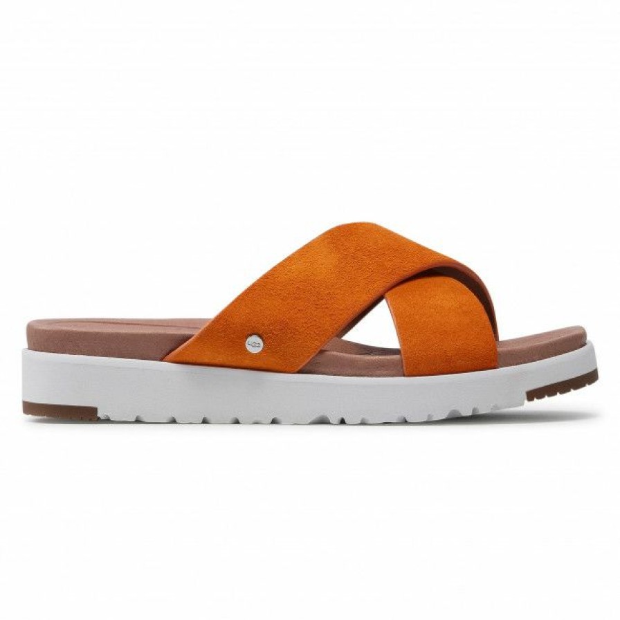 Men'S Shoes * | Casual Mules Slides Ugg W Kari 1117278 Cpsd Orange