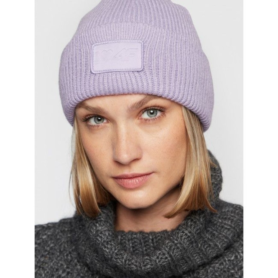 Accessories * | Winter Hats Cap 4F Hjz22-Jcad003 52S Purple