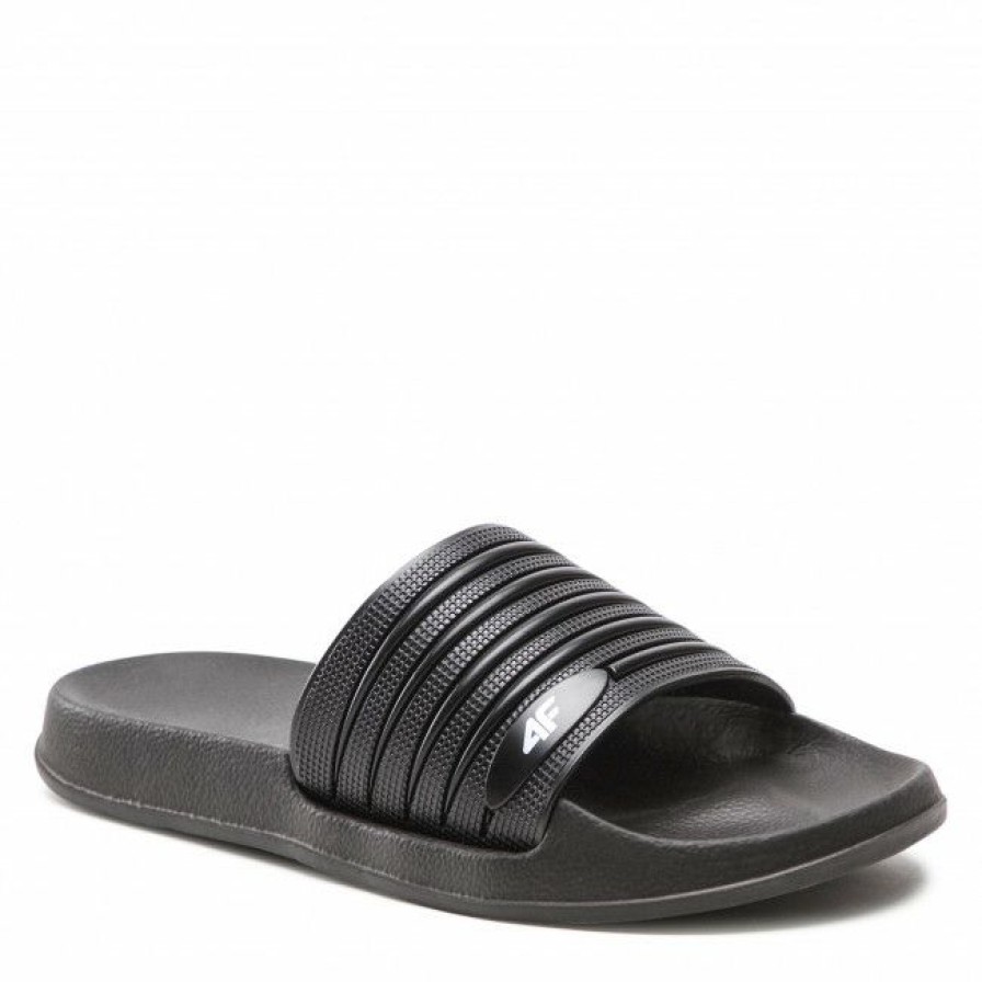 Kids' Shoes * | Clogs And Mules Slides 4F H4L22-Klm001 20S Black