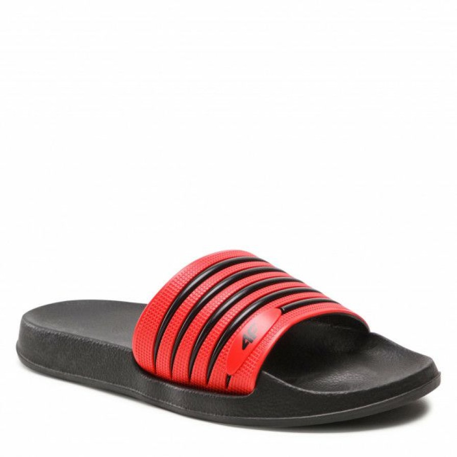 Kids' Shoes * | Clogs And Mules Slides 4F H4L22-Klm001 62S Red