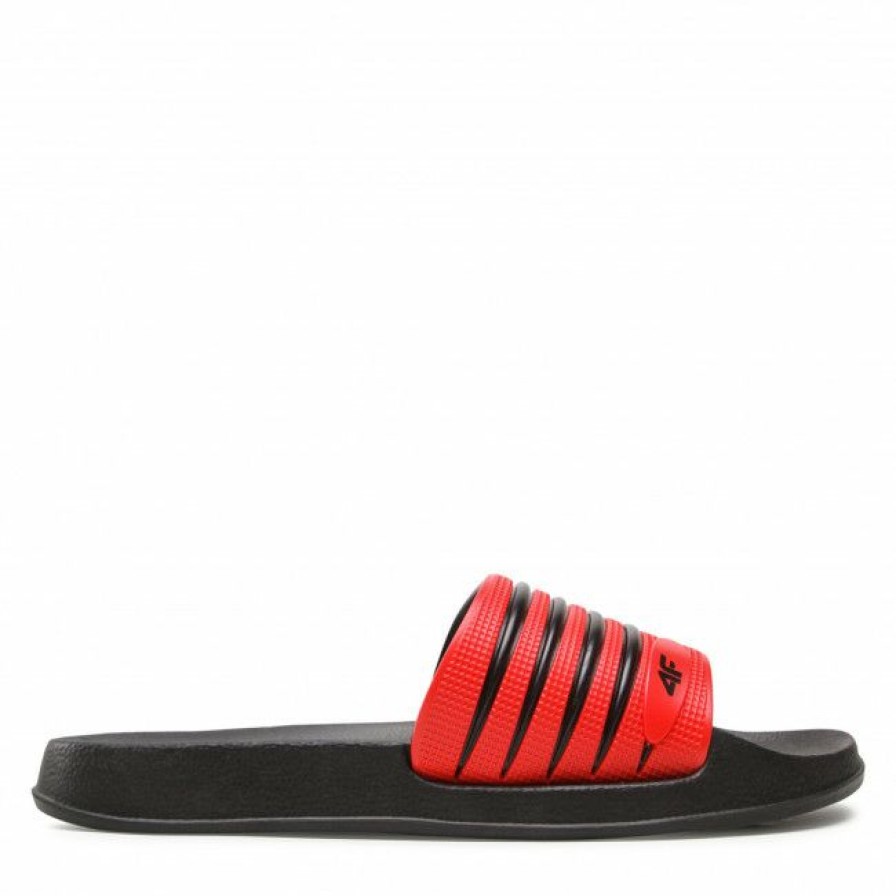 Kids' Shoes * | Clogs And Mules Slides 4F H4L22-Klm001 62S Red