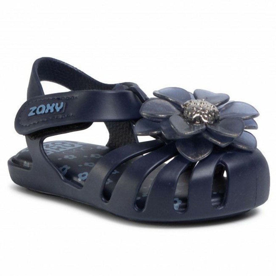 Kids' Shoes * | Sandals Zaxy Flower Ii Baby 83031 Granat 01682 Ff385015 Navy Blue