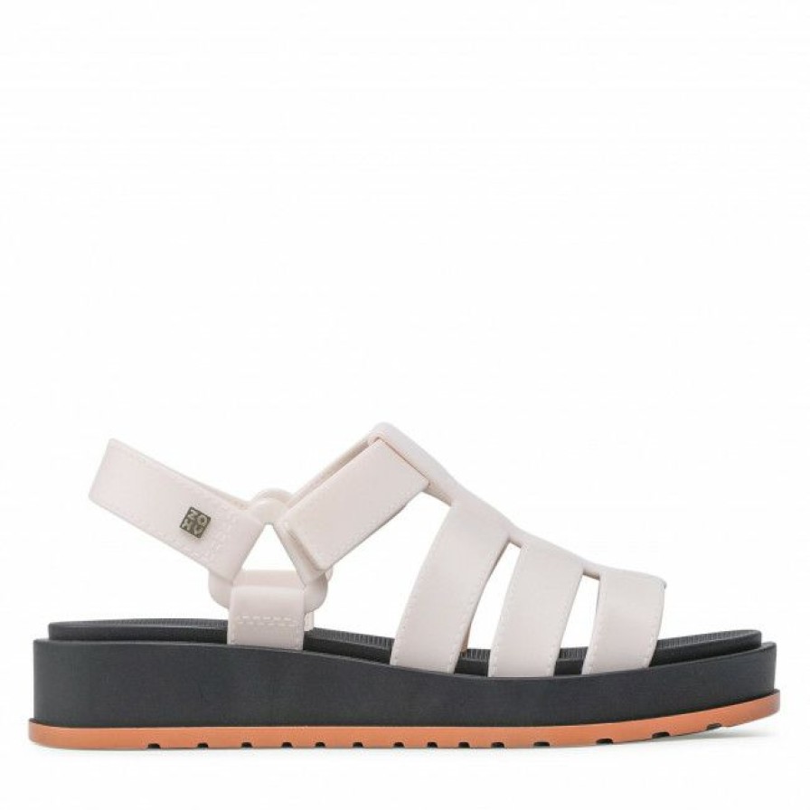 Men'S Shoes * | Casual Sandals Sandals Zaxy Conectada Sandal Fem 18421 Off White 91180 Jj285015 White