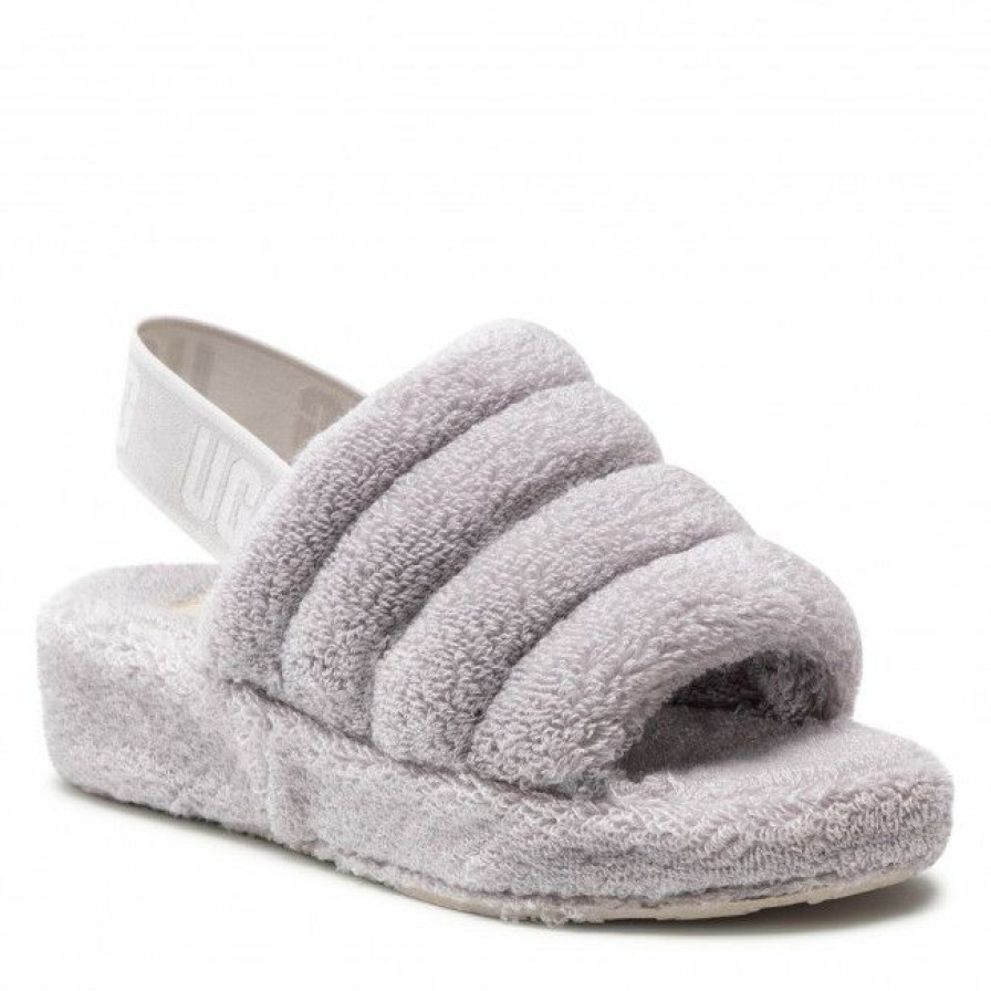 Men'S Shoes * | Slippers Ugg W Fluff Yeah Terry 1127116 Mgr Grey