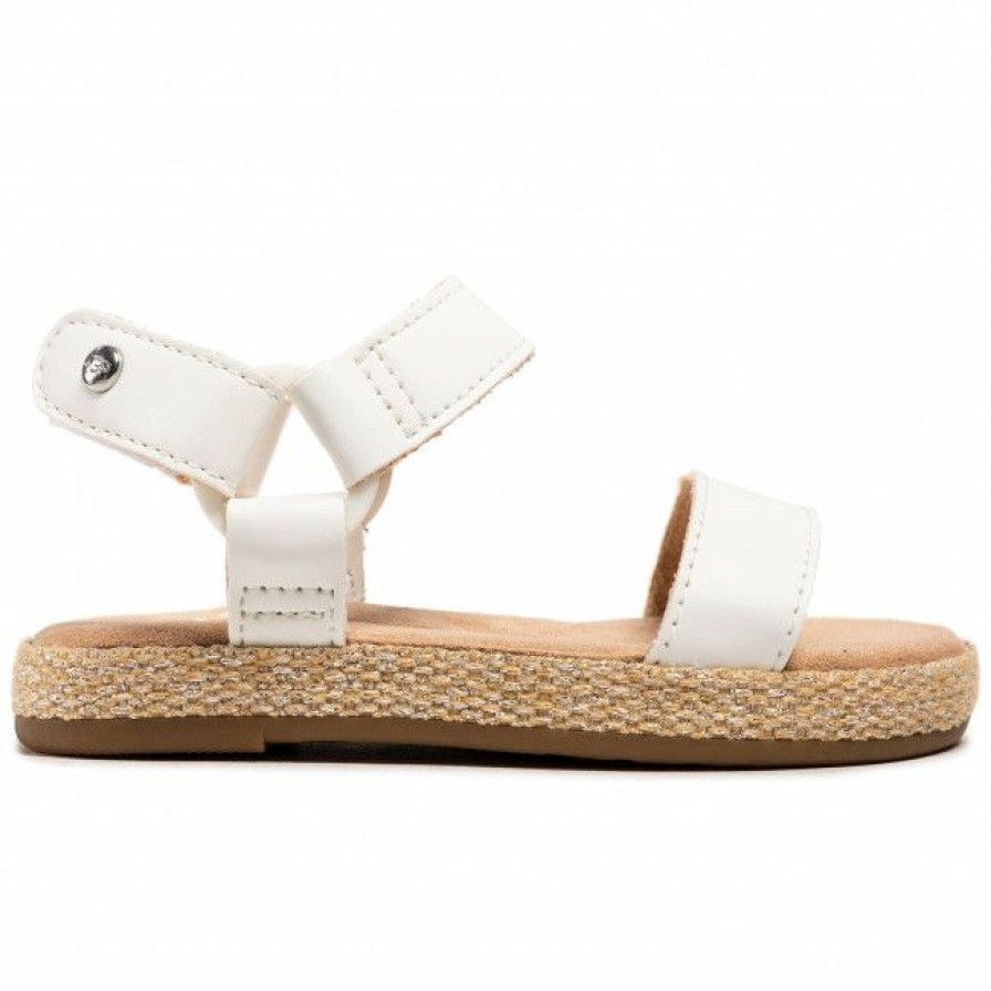 Kids' Shoes * | Sandals Espadrilles Ugg T Rynell 1121493T Wht White