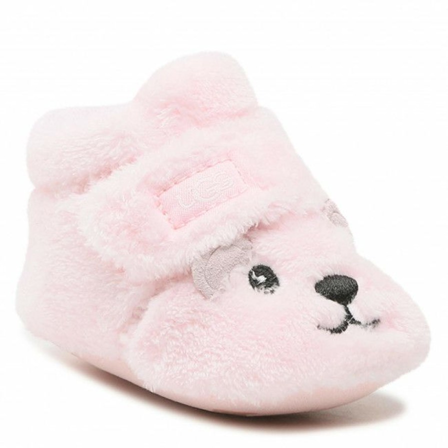 Kids' Shoes * | Slippers Ugg Bixbee I Lovey Bear Stuffie 1130354I Slpn Pink