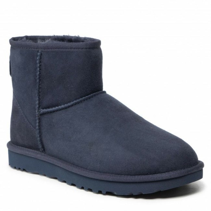 Kids' Shoes * | Footwear Ugg W Claasic Mini Ii 1016222 Sngh Navy Blue