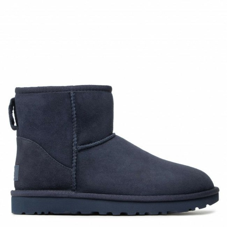 Kids' Shoes * | Footwear Ugg W Claasic Mini Ii 1016222 Sngh Navy Blue