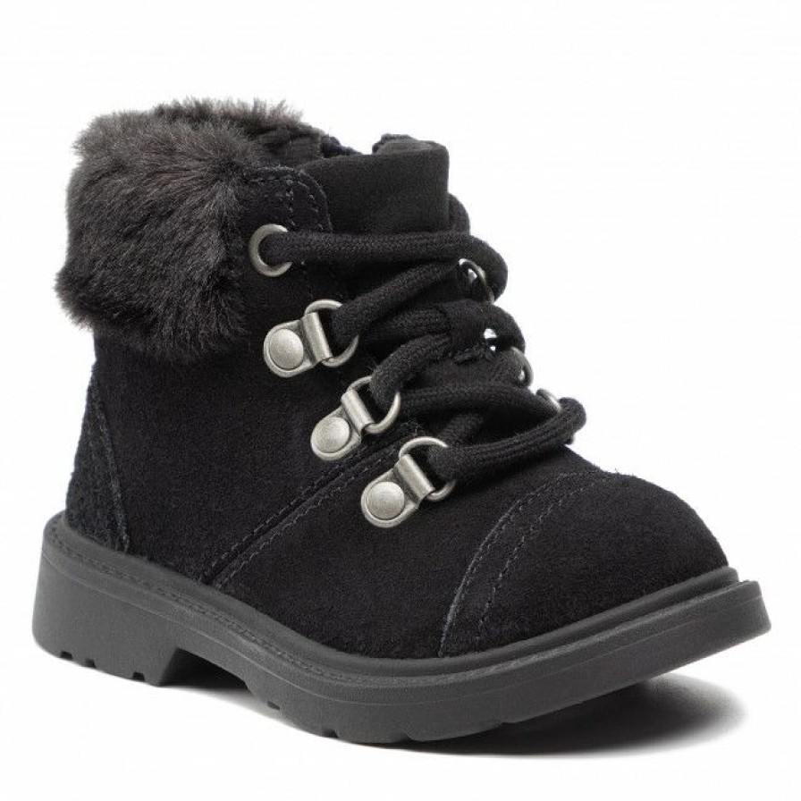 Kids' Shoes * | Boots Ugg T Azell Hiker Weather 1123622T Blks Black