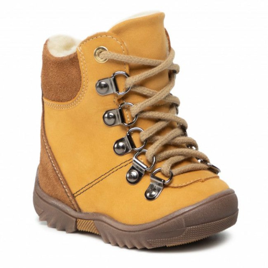 Kids' Shoes * | Jackboots Knee High Boots Zarro D145 Yellow Yellow