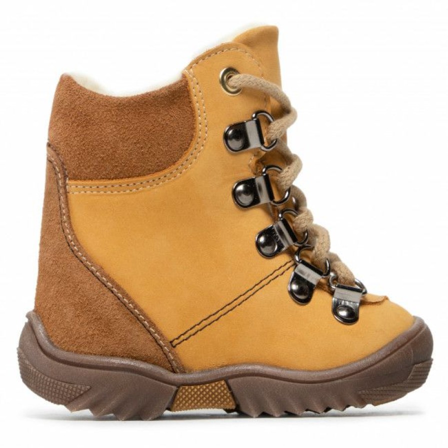 Kids' Shoes * | Jackboots Knee High Boots Zarro D145 Yellow Yellow