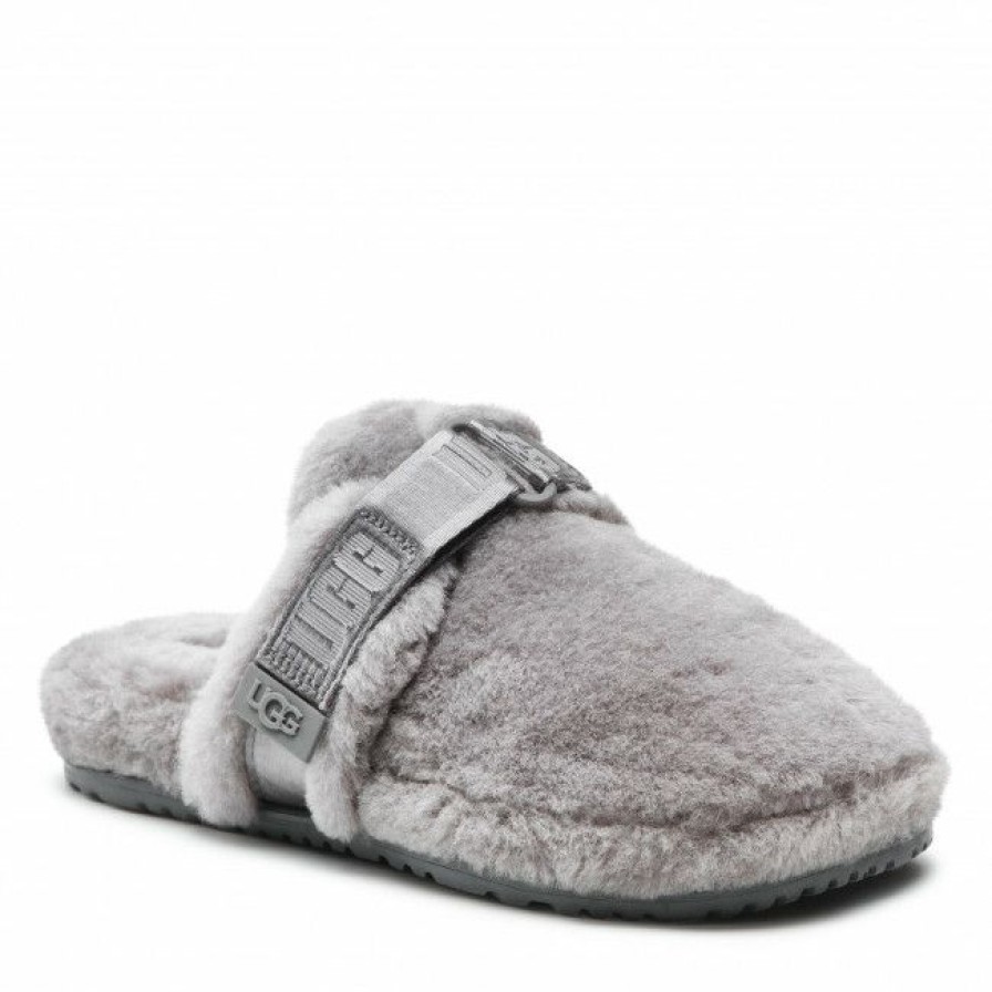 Men'S Shoes * | Slippers Ugg M Fluff It 1118150 Mflf Grey