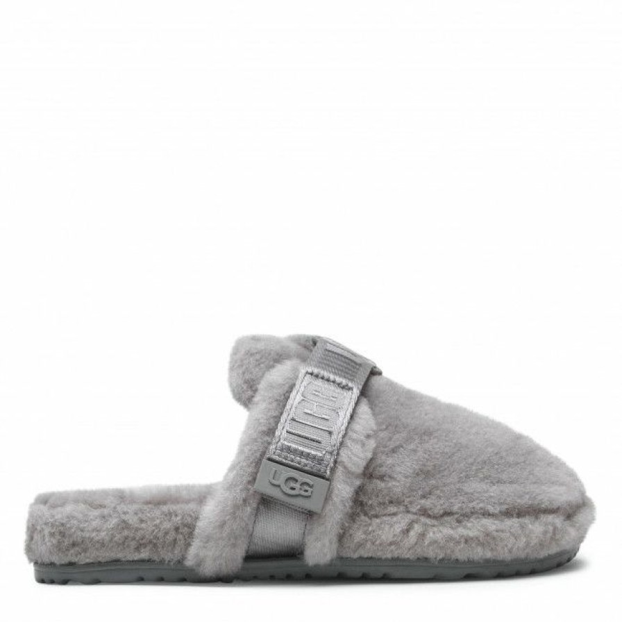 Men'S Shoes * | Slippers Ugg M Fluff It 1118150 Mflf Grey