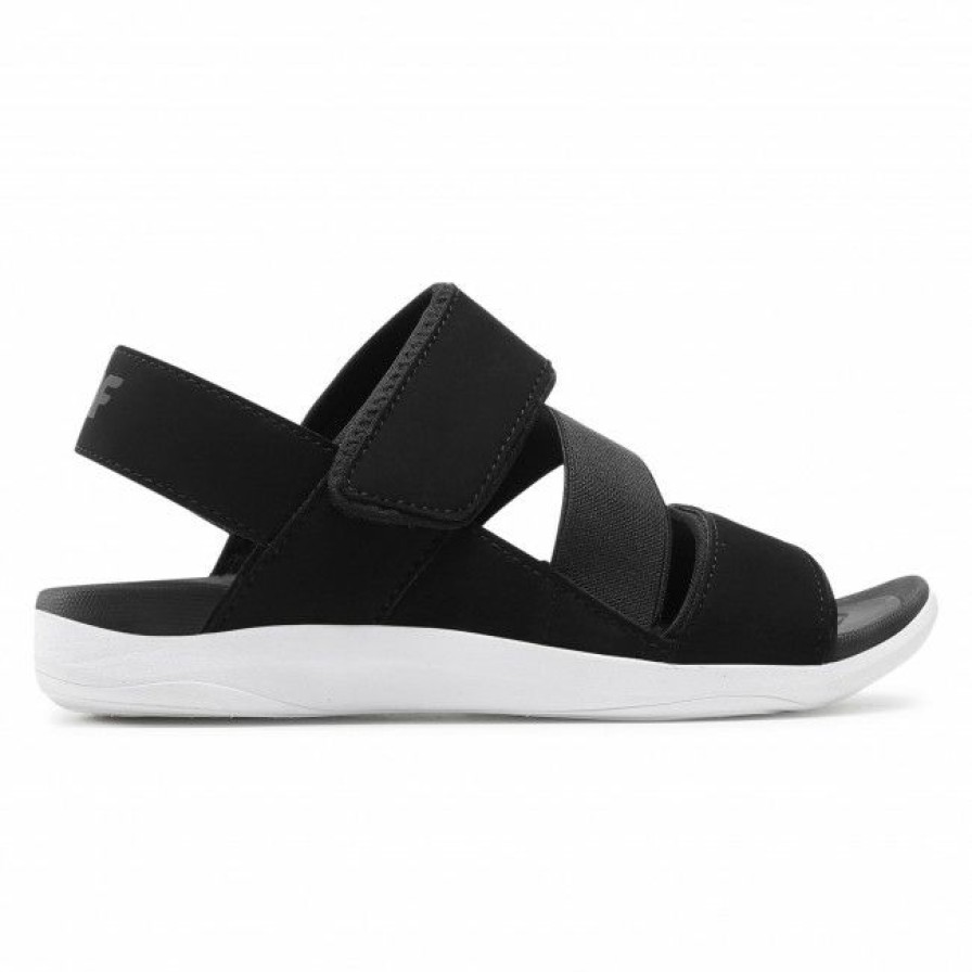 Men'S Shoes * | Casual Sandals Sandals 4F H4L21-Sad003 21S Black