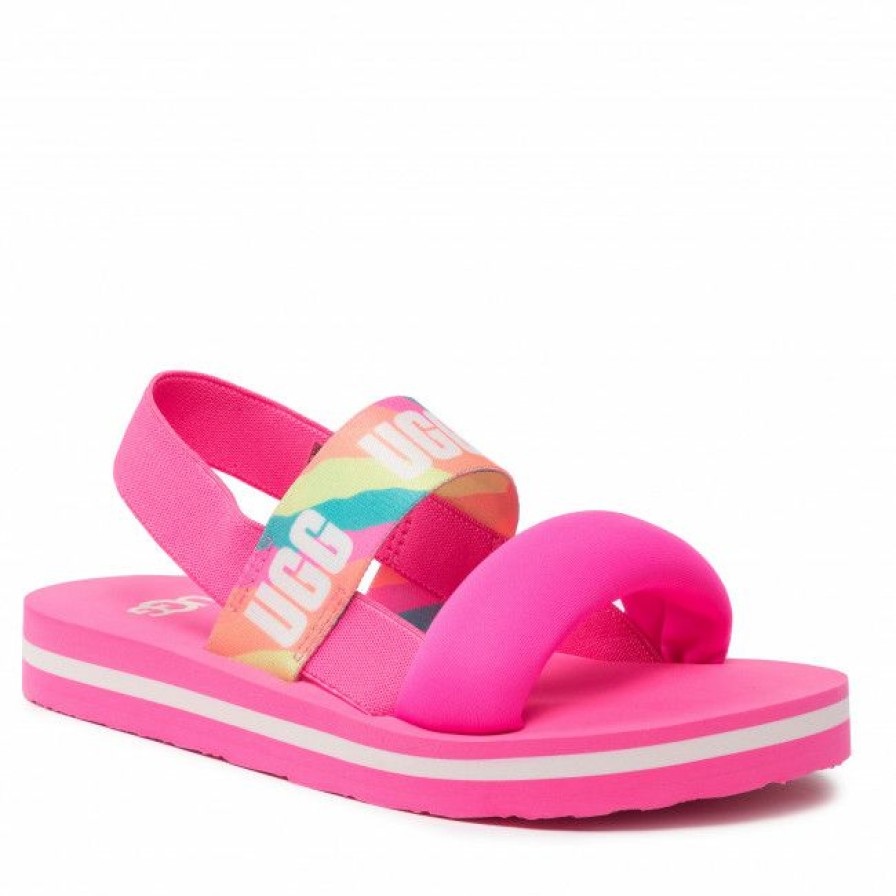 Kids' Shoes * | Sandals Ugg K Zuma Sling 1126932K Typn Pink