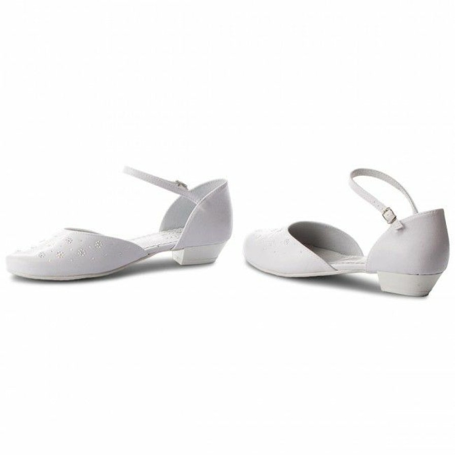 Kids' Shoes * | Communion Shoes Zarro 2381 D White White