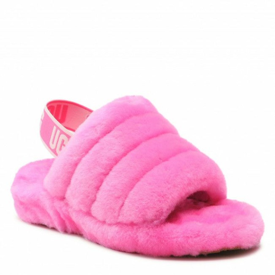 Men'S Shoes * | Slippers Ugg W Fluff Yeah Slide 1095119 Crnt Pink