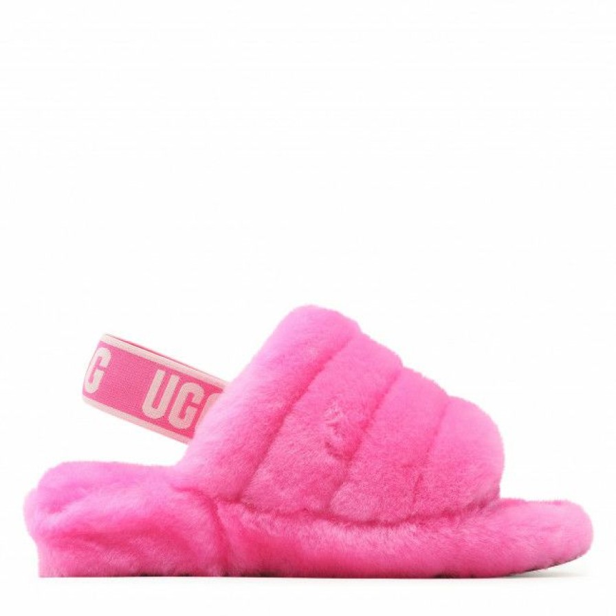 Men'S Shoes * | Slippers Ugg W Fluff Yeah Slide 1095119 Crnt Pink