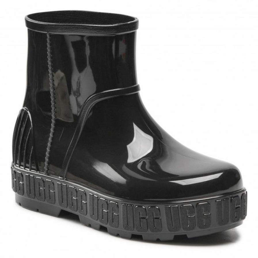 Kids' Shoes * | Wellingtons Ugg W Drizlita 1125731 Blk Black