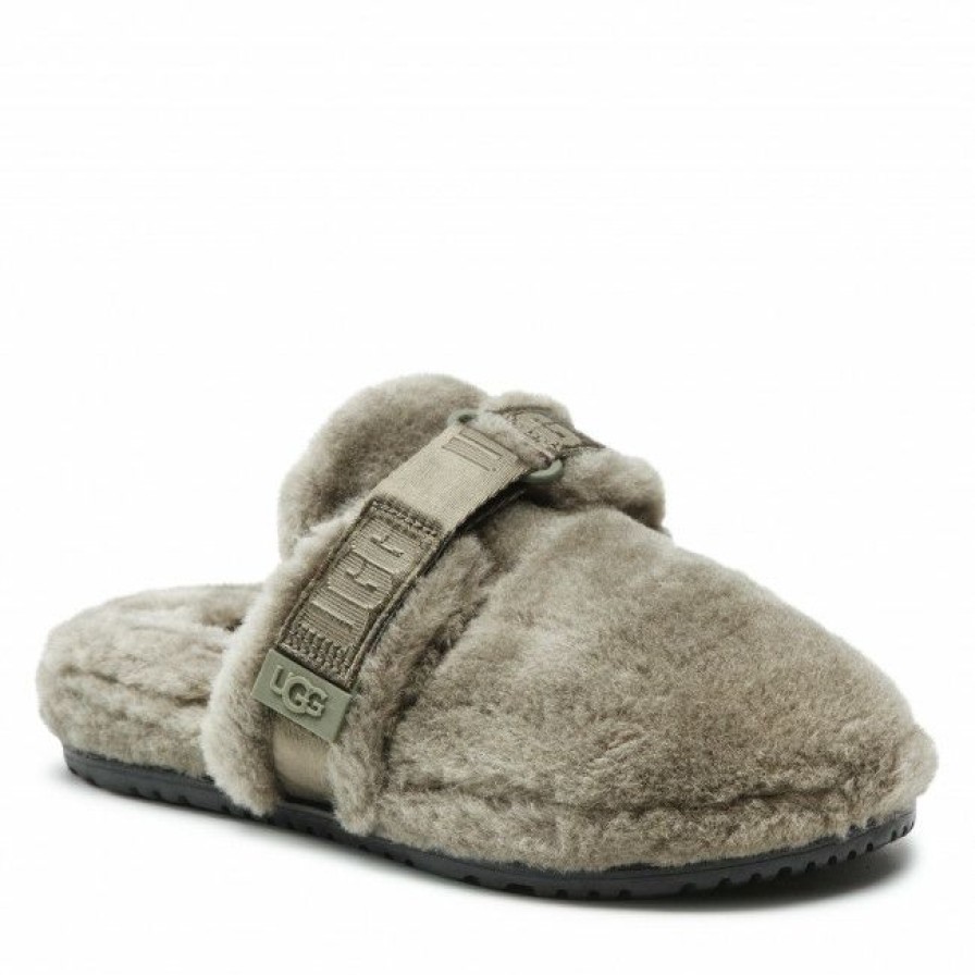 Men'S Shoes * | Slippers Ugg M Fluff It 1118150 Boff Green