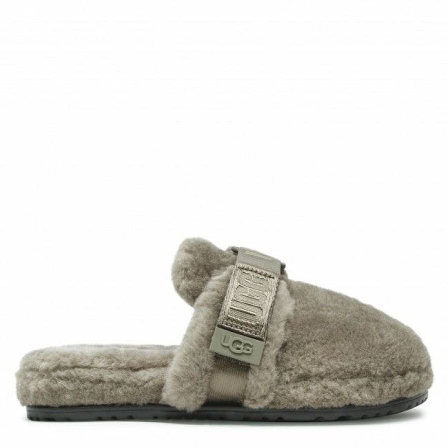 Men'S Shoes * | Slippers Ugg M Fluff It 1118150 Boff Green