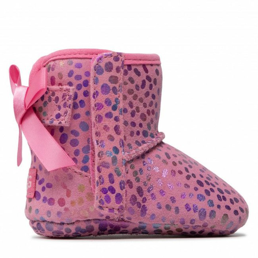 Kids' Shoes * | Jackboots Footwear Ugg I Jesse Bow Ii Spots 11210461 Prss Pink