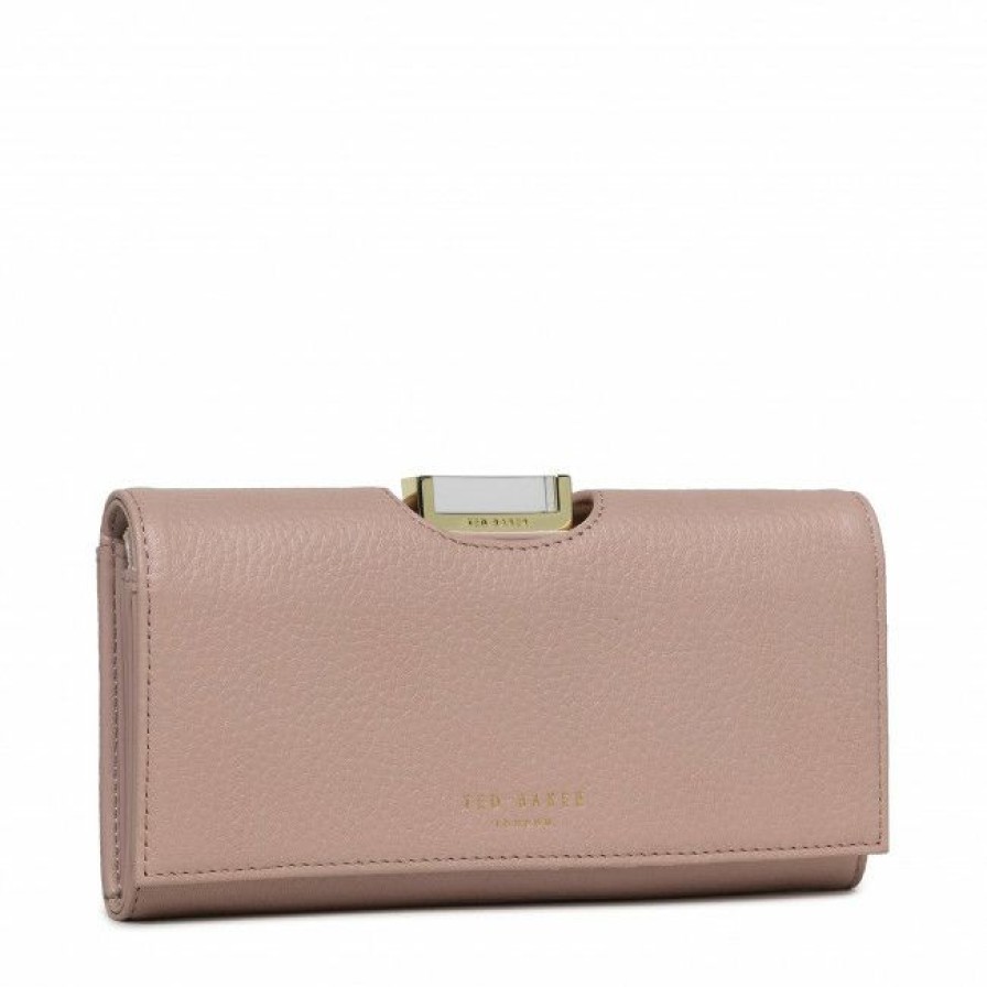 Accessories * | Women'S Wallets Large Women'S Wallet Ted Baker Bita 254037 Pink Pink