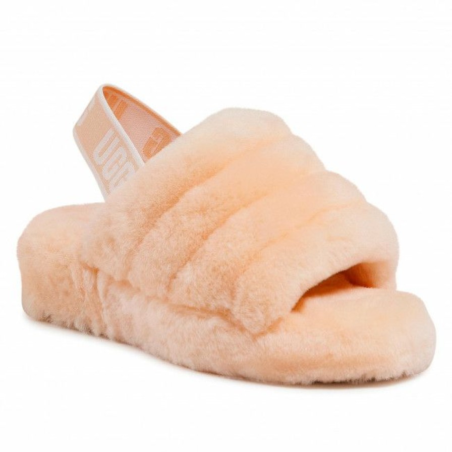 Men'S Shoes * | Slippers Ugg W Fluff Yeah Slide 1095119 Scll Orange