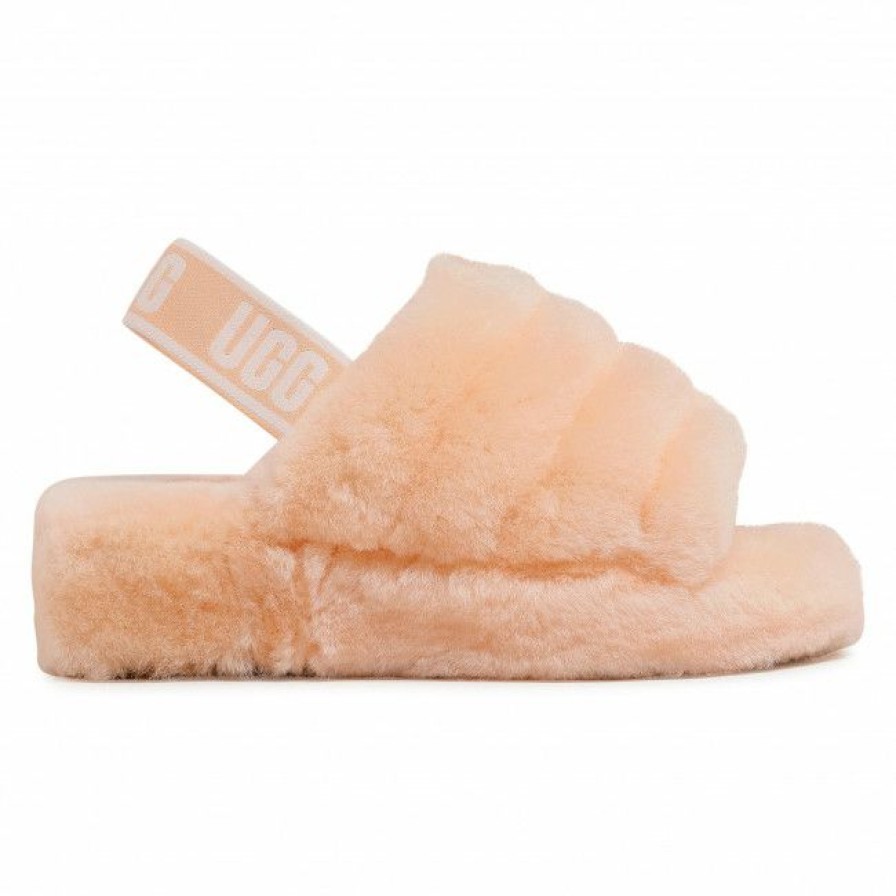 Men'S Shoes * | Slippers Ugg W Fluff Yeah Slide 1095119 Scll Orange