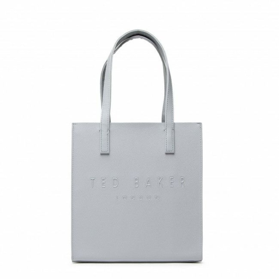 Handbags * | Classic Handbag Ted Baker Seacon 155929 Lt Grey Grey