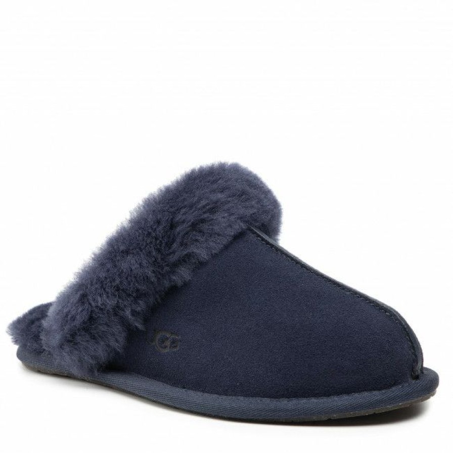 Men'S Shoes * | Slippers Ugg W Scuffette Ii 1106872 Sngh Navy Blue